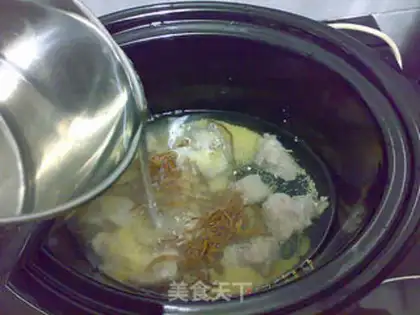 Make Porridge for the rice worm step 3