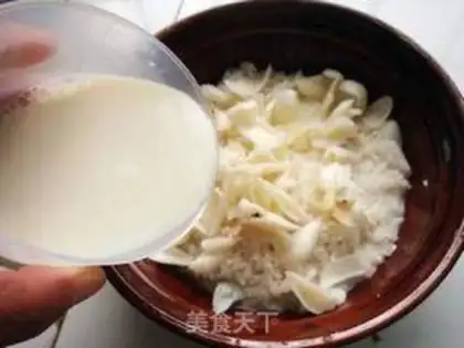 Make Soya lilies step 4