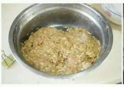 Make Quick bean bun step 1