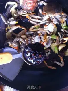 Make Spicy Fried crabs step 7