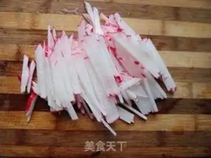 Make Onion fried radish step 0