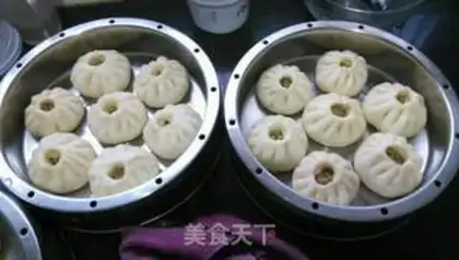 Make Quick bean bun step 6