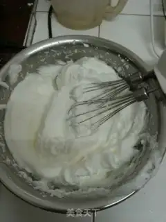 Make Purple mousse birthday cake step 1