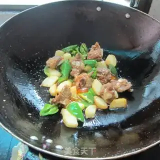 Make Potato fried ribs step 4