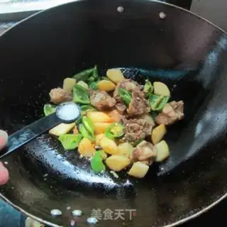 Make Potato fried ribs step 5