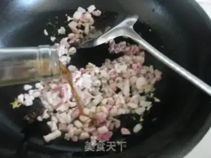 Make A meat bag with mushroom sauce step 5