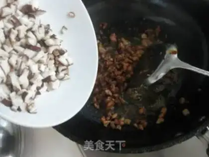 Make A meat bag with mushroom sauce step 7