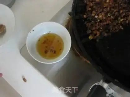Make A meat bag with mushroom sauce step 8