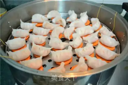 Make Crystal shrimp dumplings step 20