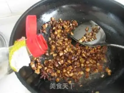 Make A meat bag with mushroom sauce step 9