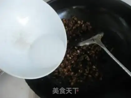 Make A meat bag with mushroom sauce step 10