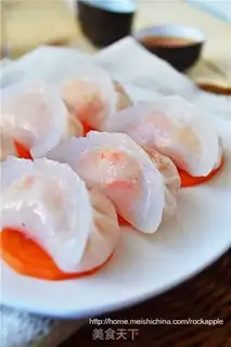 Make Crystal shrimp dumplings step 21