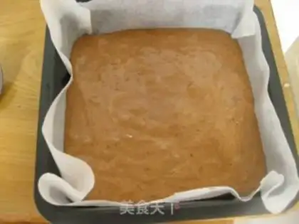 Make Red sugar date sponge cake step 13
