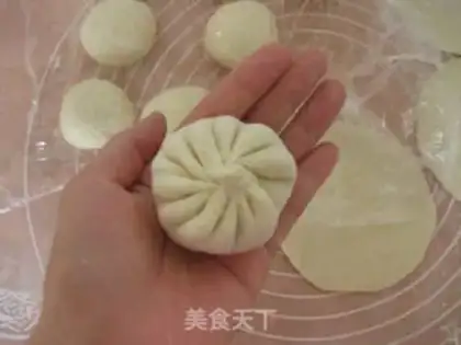 Make A meat bag with mushroom sauce step 18