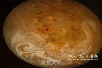 Make Curry needle, fat cow step 5