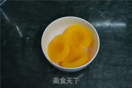 Make Peach mousse step 0