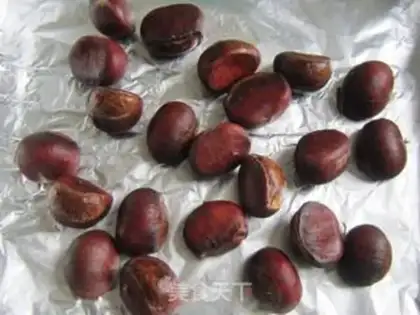 Make Baked chestnuts step 2
