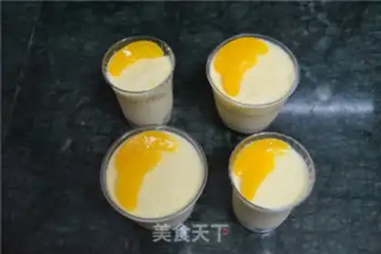 Make Peach mousse step 13