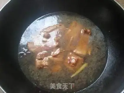 Make Pumpkin burn ribs step 5