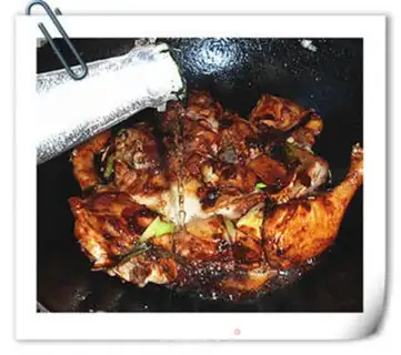 Make Spicy beer duck step 6