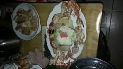 Make Two bread crabs step 2