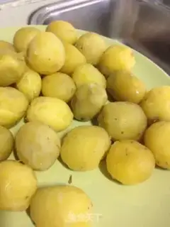Make Pepper salt, potatoes step 1