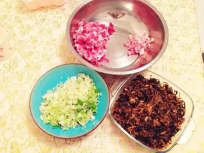 Make Plum casserole step 1