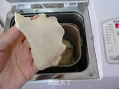 Make Sesame pine bread step 1