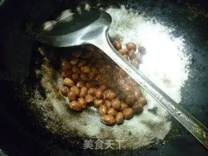 Make Peanut rice for broccoli step 3