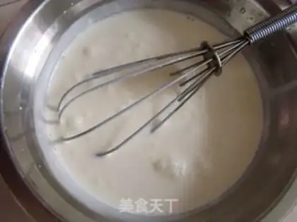 Make Blueberry balls step 1