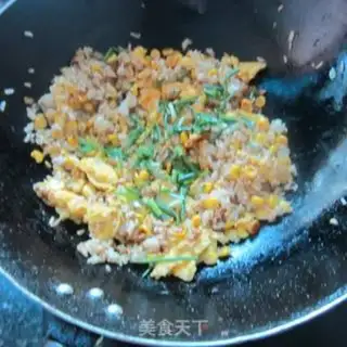 Make Sweet corn fried rice step 7