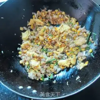 Make Sweet corn fried rice step 8