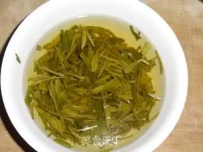Make Dragon Well Tea Chicken step 1