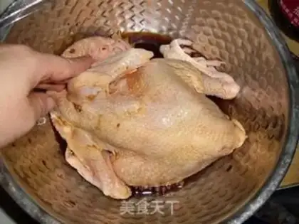 Make Dragon Well Tea Chicken step 6
