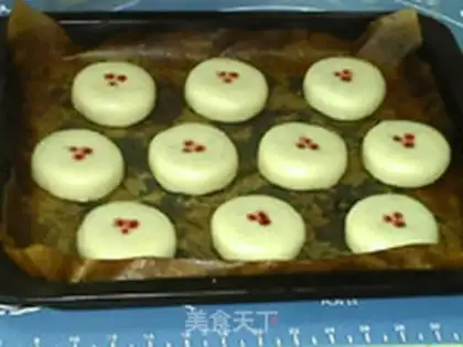 Make Sioux five-man ham moon cake step 24