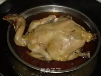 Make Dragon Well Tea Chicken step 8
