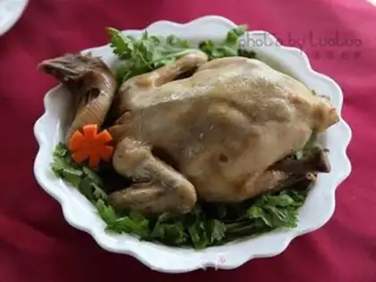 Make Dragon Well Tea Chicken step 9