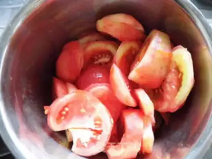 Make Tomato ribs step 1