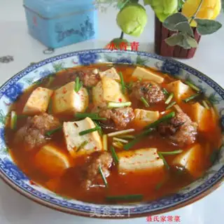 Make Maroon tofu soup step 9