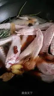 Make The wine duck wings step 1