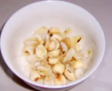 Make Silver ear lilies step 1