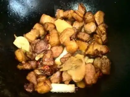 Make Flaming mushrooms step 7