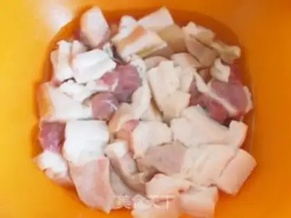 Make Red meat step 0