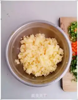 Make Gold rice step 2