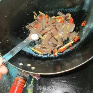 Make Paprika ginger pig blood step 5