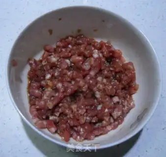 Make Squeeze meat and tofu step 2