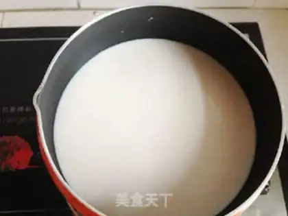 Make mahjong almond tofu step 3