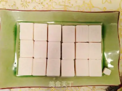 Make mahjong almond tofu step 7