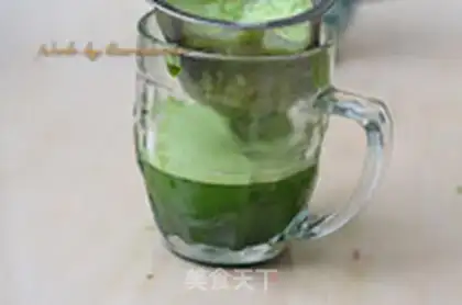 Make Wheat juice step 4
