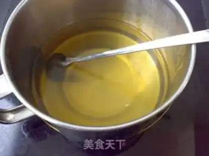 Make Honey green tea freeze step 4